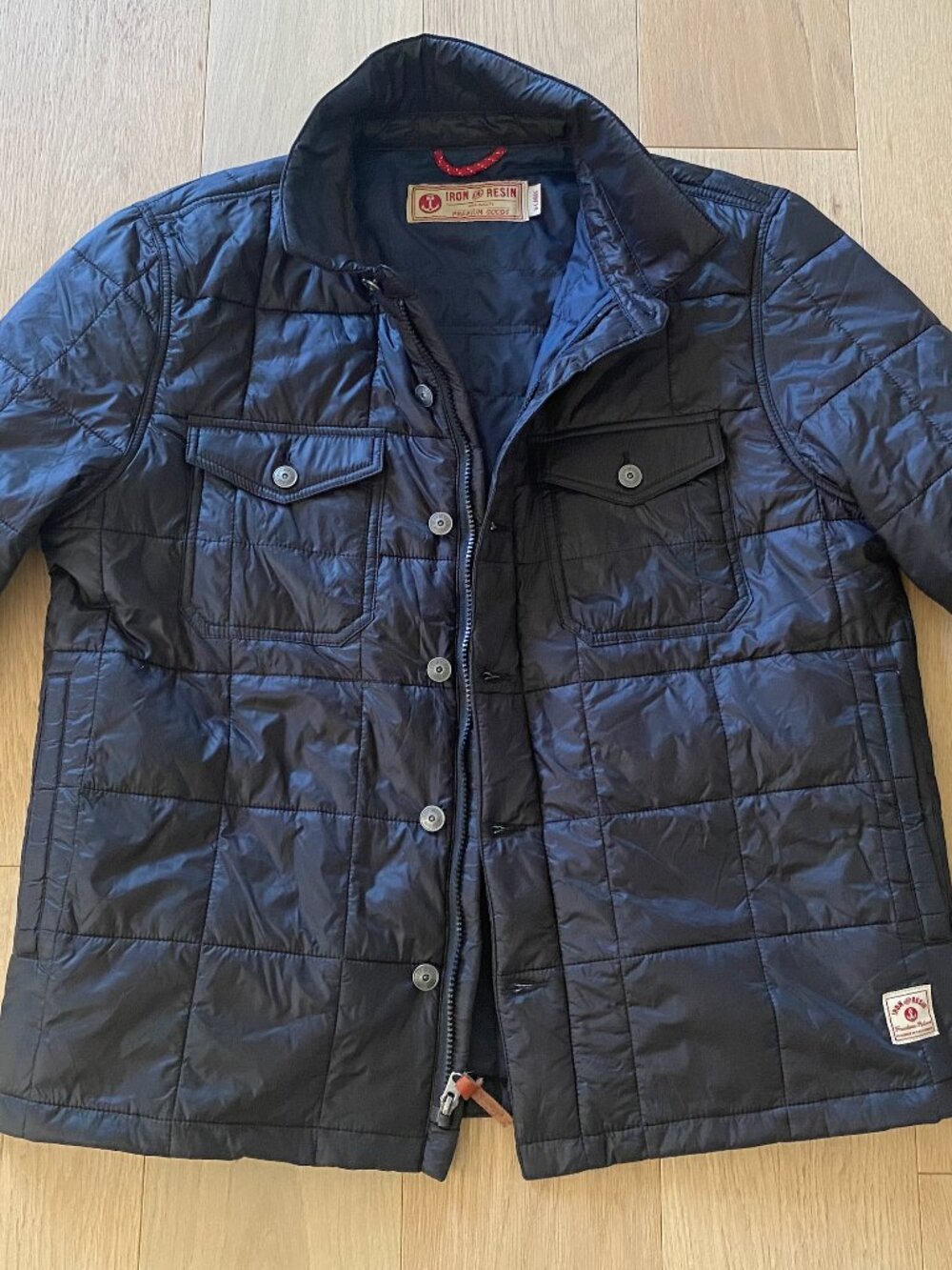 Iron & Resin Rogue quilted jacket - like new